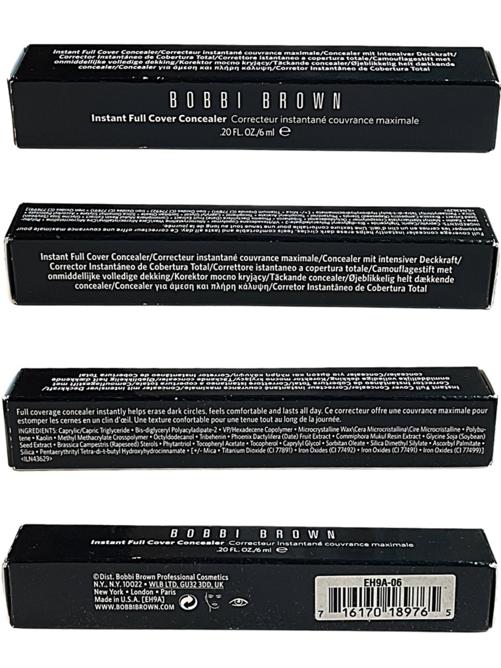 Bobbi Brown Instant Full Cover Concealer Beige 0.20 oz NIB - Picture 4 of 5